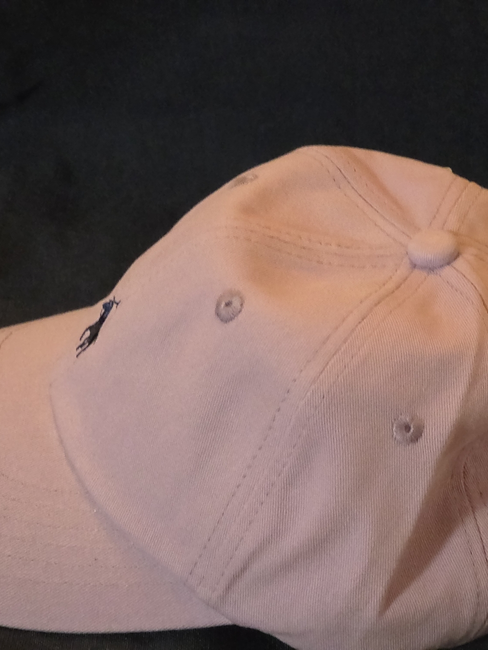 Polo Ralph Lauren Lilac Cotton Classic Baseball Cap - Picture 3 of 4